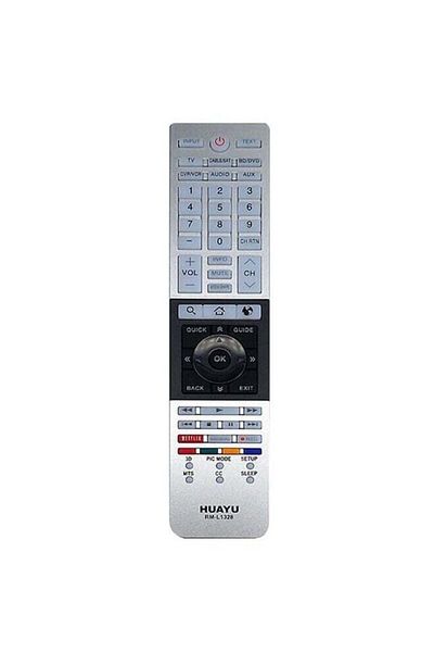 erorex Universal Remote Control Compatible for TOSHIBA TVS LCD TV By Huayu RM-L1328