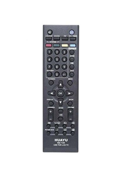 erorex Remote Control For JVC LED/LCD TV Black