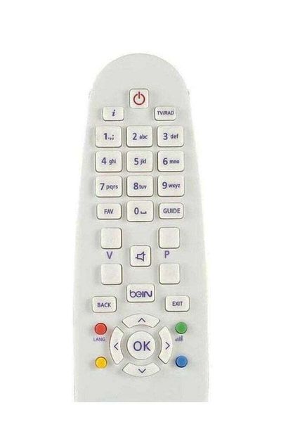 erorex Bein Sport Receiver Tv Remote Control White Purple
