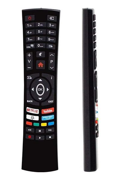 erorex Vestel Rc A2 43100P - Jvc RM-C3337 Netflix - Youtube - شاشة LCD مع زر Prime Video - جهاز تحكم عن بعد للتلفزيون LED