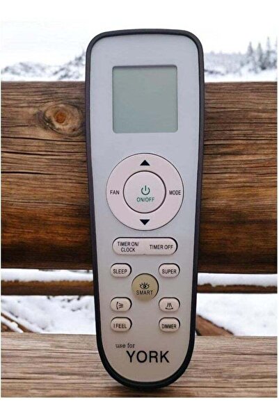 erorex York AC Remote | Replacement Remote Control For YORK Air Conditioner White/Grey