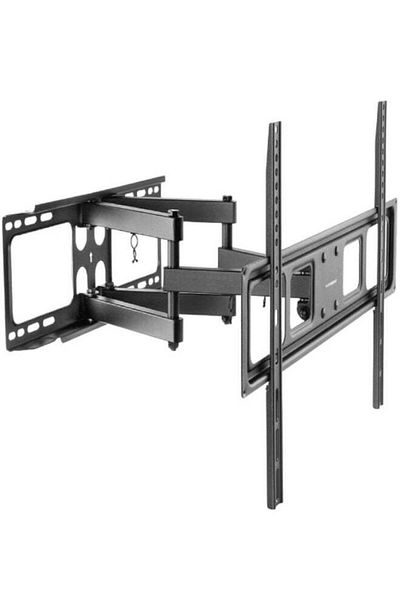 erorex Heavy-Duty Full Motion Tv Wall Mount For 32"-75" Tvs – Lcd, Led, Curved Screen, Black, Sg-807