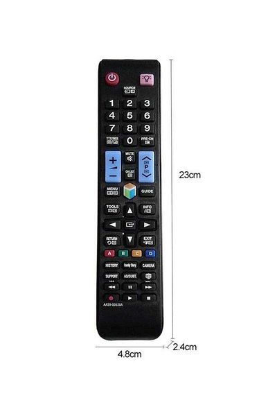 erorex Universal Wireless TV Remote Control For Smart TV Black