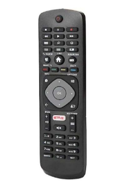 erorex جهاز التحكم عن بعد لتلفزيون فيليبس 55PUS6262/12 LCD LED مع زر Netflix