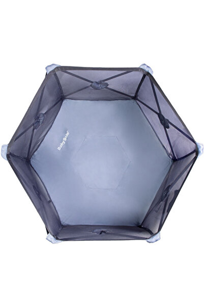 BabySafe Baby Safe Foldable Playard - Grey