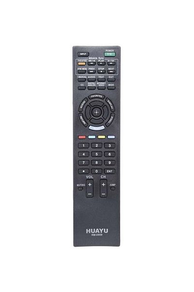 erorex Remote Control For Sony LCD/LED TV Black