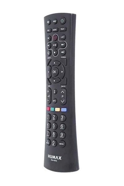 erorex Remote Control For Humax Receivers H04S Black