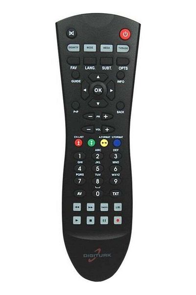 erorex 857 Digiturk Dt-8002 Remote Control