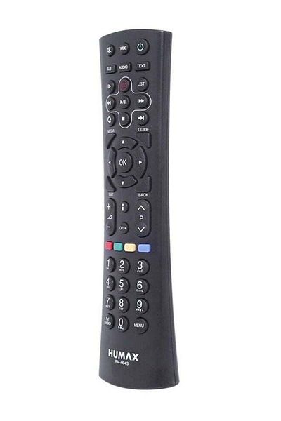 erorex Remote Control For Humax Satellite Receiver Black