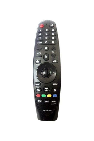 erorex Remote Control For Lg Magic Mouse Screen Black