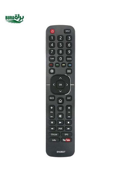 erorex Remote Control For Hisense Smart, LCD, LED Television Sets Black