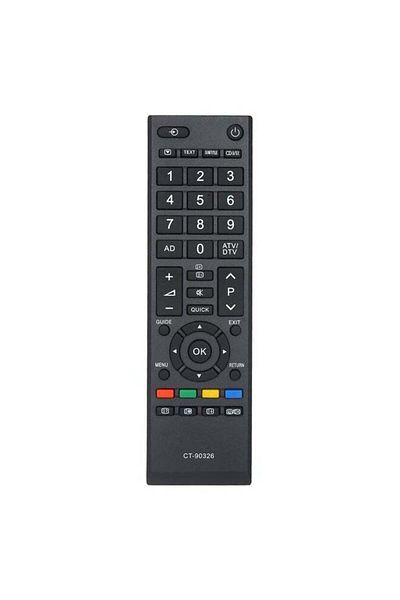 erorex Universal Wireless Controller TV Remote Black