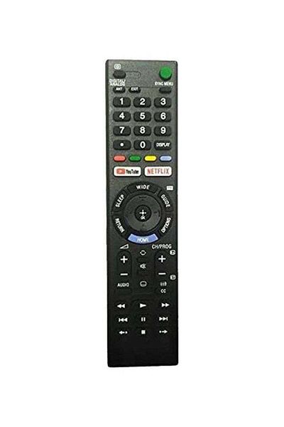 erorex Remote Control For Sony Netflix Screen Black