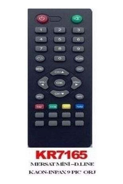 erorex Satellite Remote Control Mersat Mini Digiline-Kaon Satellite Remote Control KR7165