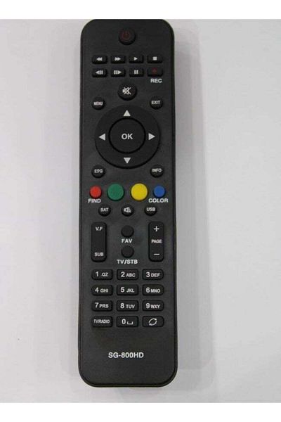 erorex Replacement Remote Controller For Receiver Sg 800Hd