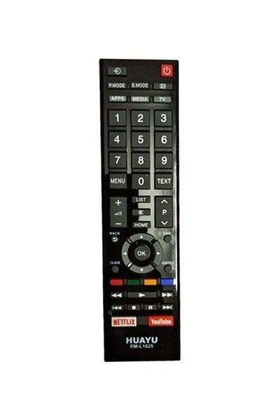 erorex Toshiba Netflix Tv Remote Control Black