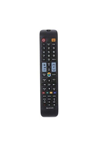 erorex Remote Control For Samsung TV Black