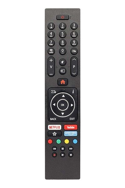 erorex Rebera Netflix-Youtube-Prime LCD-LED TV Remote with Video Button