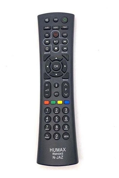 erorex Remote Control For Humax Receivers H04S Black
