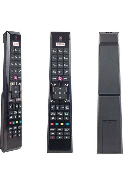 erorex Vestel 4K Smart Satellite LED TV Remote Control Triangle Model with Netflix