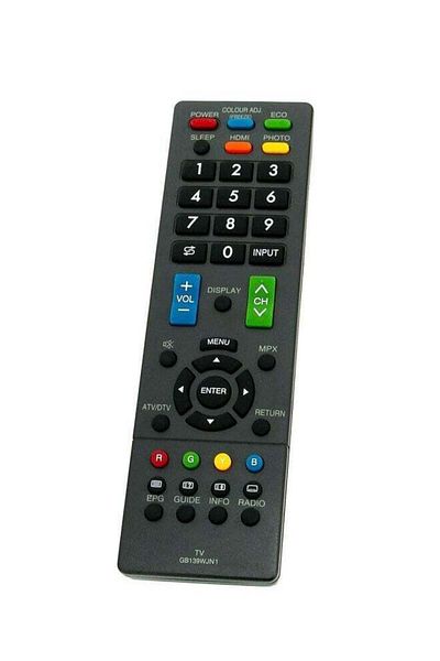 erorex جهاز التحكم عن بعد الجديد Gb139Wjn1 مناسب لتلفزيون Sharp LCD LED Lc