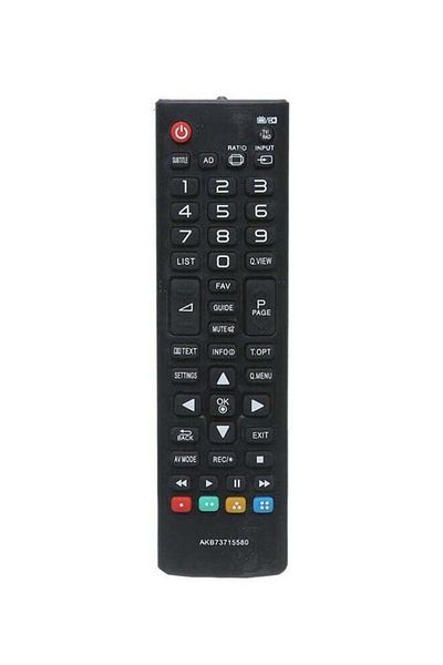 erorex Remote Control For Lg Tv Black