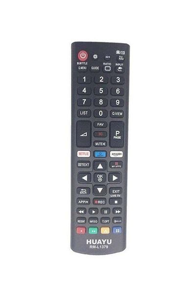 erorex Universal Remote Control For Lg Smart 3D Tv Black