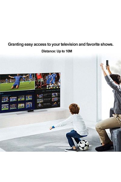 erorex Universal Wireless IR TV Remote Controller Replacement BN59-01259B For Samsung Smart HDTV Black