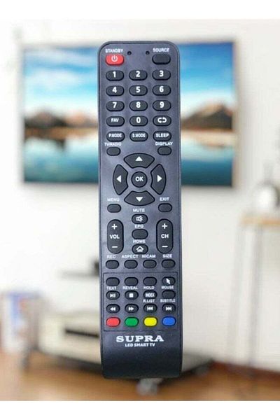 erorex Replacement Remote Control For Supra Led Lcd Smart Tv