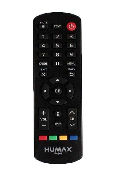 erorex TV Receiver Remote Control Black