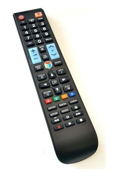 erorex جهاز التحكم عن بعد Smart Button من Samsung LED LCD بدلاً من Magic Remote (يعمل على جميع أجهزة Samsung)