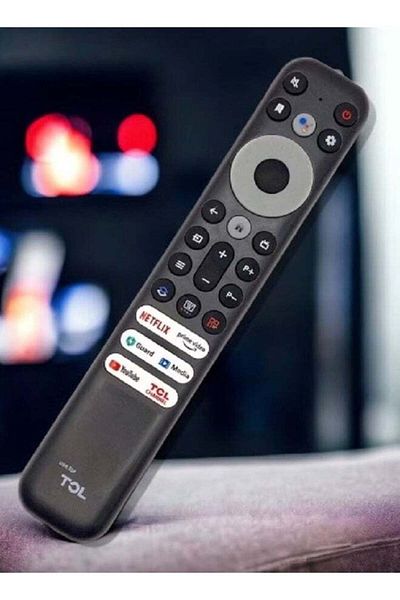 erorex Replacement Universal Remote Control For TCL LED/LCD Smart TV Black