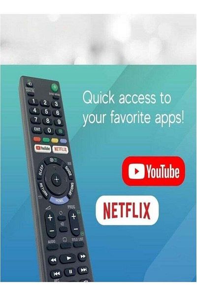 erorex جهاز التحكم عن بعد الذكي لأجهزة التلفاز الذكية Sony Rm-L1370