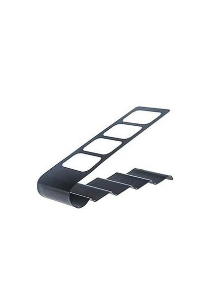 erorex 4 Slot Metal Remote Holder and Organizer White