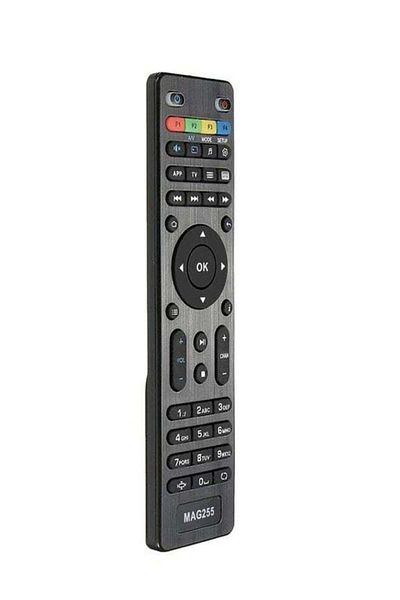 erorex Replacement Tv Remote Controller For Mag 250 254 255 260 261 270 Iptv For Set Top Box Black