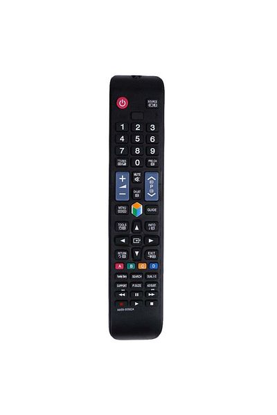 erorex جهاز تحكم عن بعد عالمي بديل لتلفزيون سامسونج LED/LCD الذكي باللون الأسود