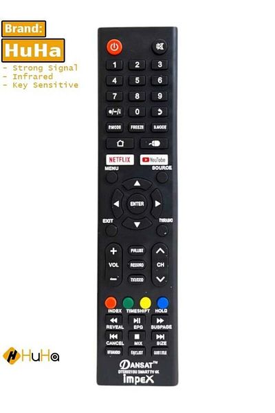 erorex Remote Control For Dansat Smart Startrack Onix Grace Felexy Impex G-Ten LCD LED