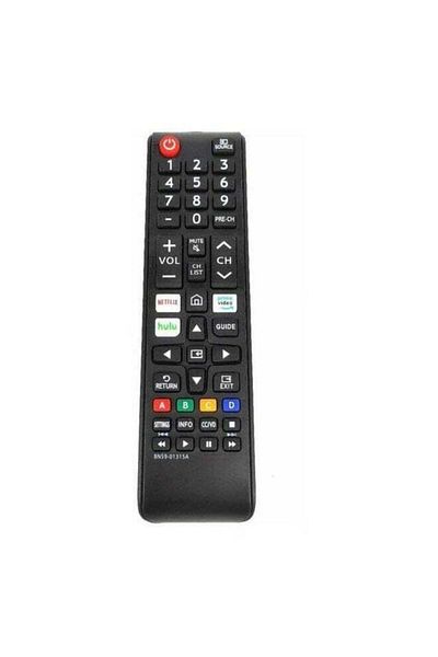erorex Remote Control For Samsung 4K Uhd Smart Tv Black