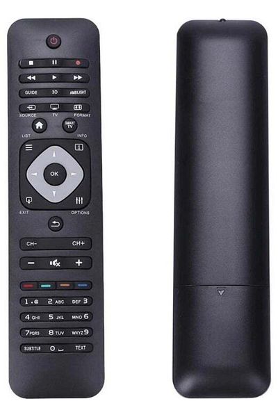 erorex جهاز التحكم عن بعد 1128 المتوافق مع أجهزة تلفزيون LED Philips 46PFL4508K/12 المتوافقة مع Philips