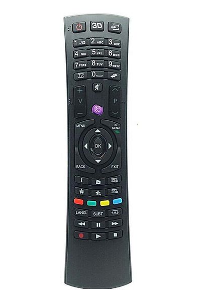erorex جهاز التحكم عن بعد للتلفزيون LED Regal Nexon 3D Seg RC4822 من Vestel مع أزرار ثلاثية الأبعاد