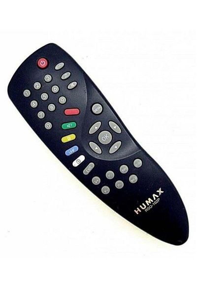 erorex Tv Receiver Remote Control Black