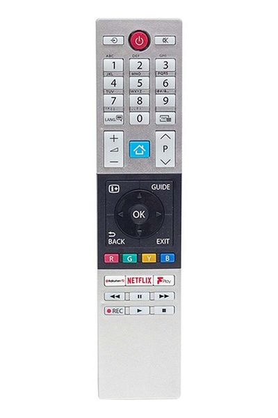 erorex Kl Toshiba CT-8533 Netflix-Play-Rakuten TV Button LCD-Led TV Remote