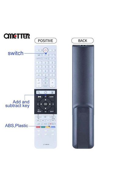 erorex جهاز التحكم عن بعد الجديد CT-90430 CT-90444 CT-90429 لتلفزيون Toshiba Ultra HD 4K CT-90427 CT-90428 CT 90326