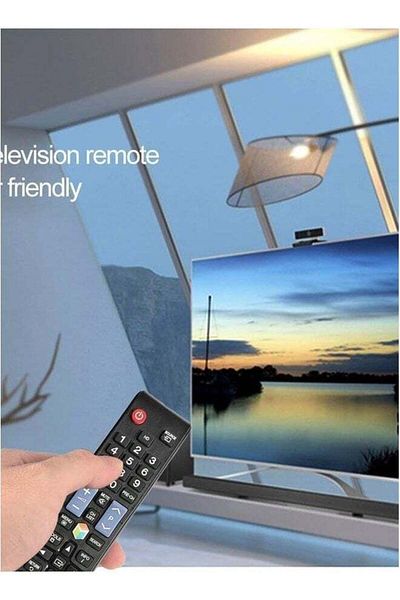 erorex Replacement Wireless Universal Tv Remote Control For Samsung Hd Led Smart Tv Black