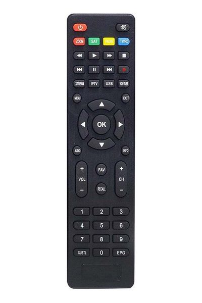 erorex Satellite Remote Control Millenium MLN-20000 Globex GLB-9500 TS-1000 Hd Xtream Iptv Button Slim