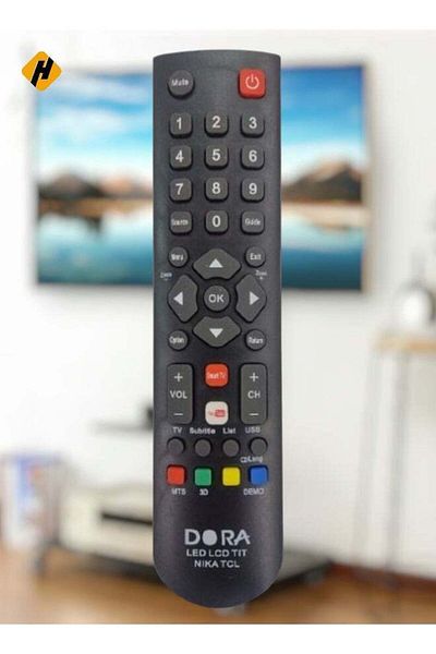 erorex Universal Remote for TCL LCD LED TV With smart TV button