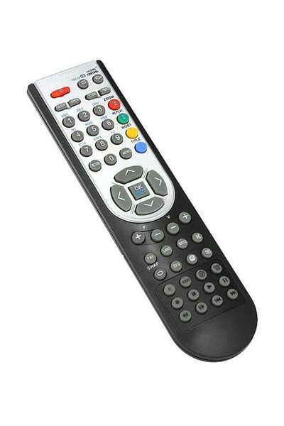 erorex Smart Tv Remote Control Black Silver