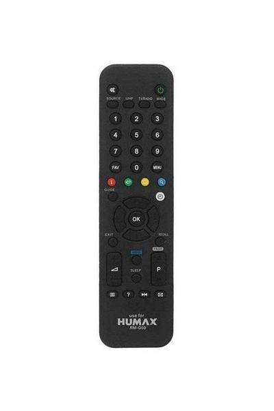 erorex Hd Receiver Remote Control For Humax Gezira Black
