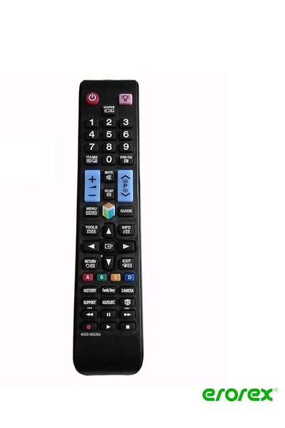 erorex Replacement Wireless Universal TV Remote Control For Samsung HD LED Smart TV Black
