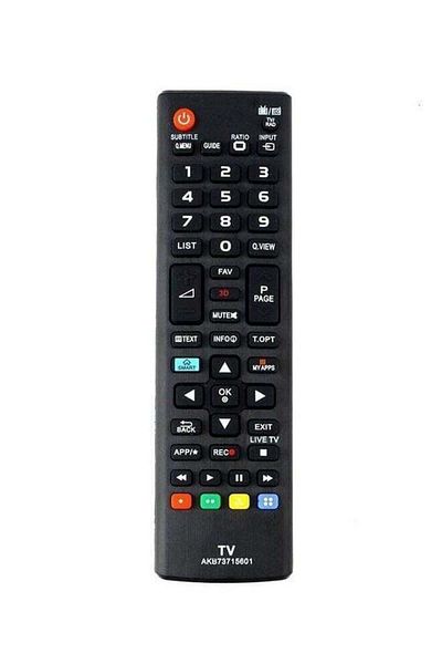 erorex Remote Control For Lg Tv Black
